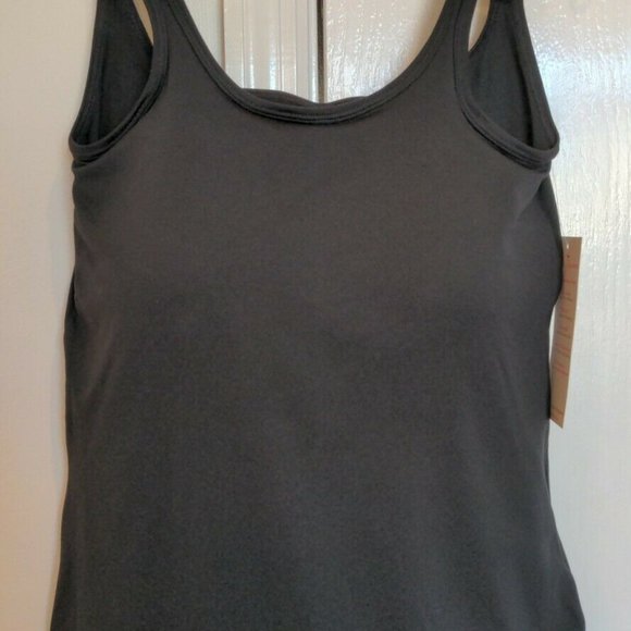 Mastectomy Camisole with Integrated Prosthetics, Medium w C Cup, New, Black, NWT